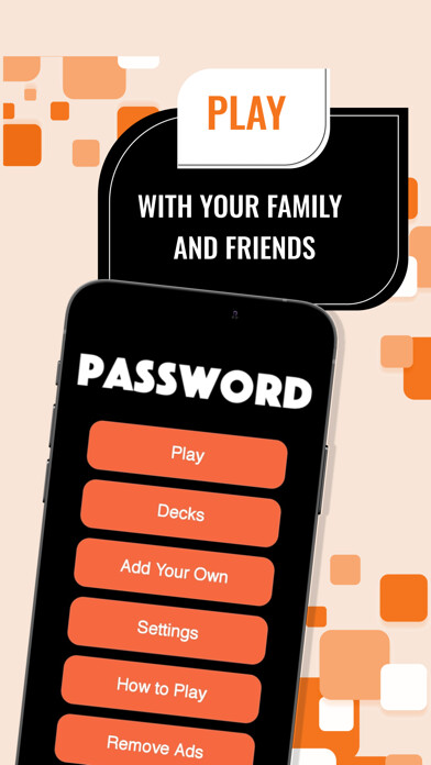 Emulate iPhone app Password Game using MyAndroid