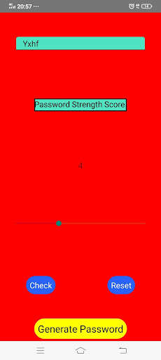 Run android online APK Password generator and checker from MyAndroid or emulate Password generator and checker using MyAndroid