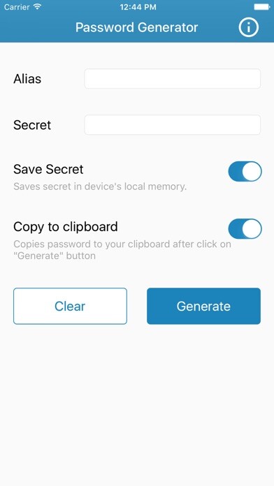 Emulate iPhone app Password Generator on the fly using MyAndroid Emulate iPhone app Password Generator on the fly using MyAndroid