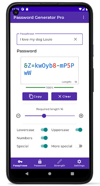 Run android online APK Password Generator Pro from MyAndroid or emulate Password Generator Pro using MyAndroid
