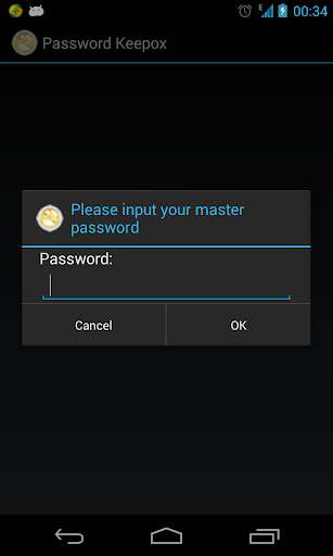 Run android online APK Password Keepox Free from MyAndroid or emulate Password Keepox Free using MyAndroid