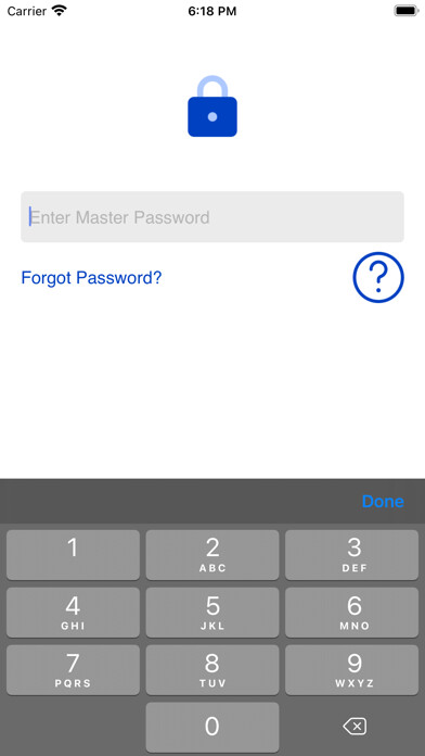 Emulate iPhone app Password Manager-Secret Locker using MyAndroid Emulate iPhone app Password Manager-Secret Locker using MyAndroid