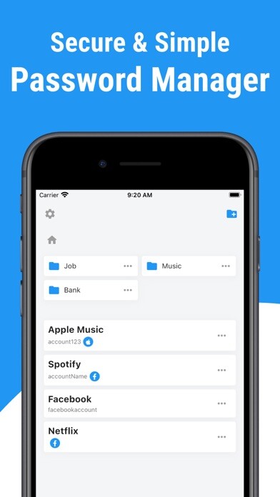 Emulate iPhone app Password Manager - Secure Lock using MyAndroid Emulate iPhone app Password Manager - Secure Lock using MyAndroid