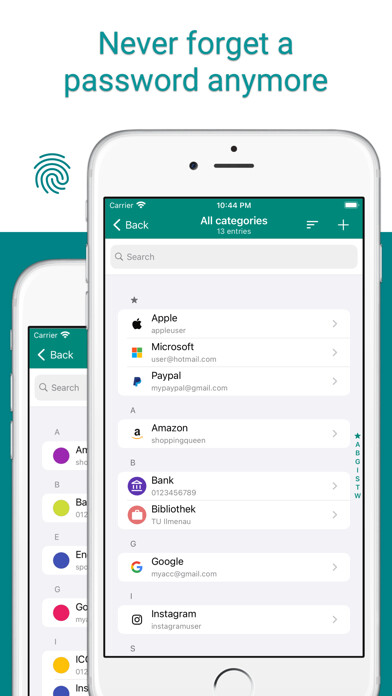Emulate iPhone app Password Safe and Manager using MyAndroid Emulate iPhone app Password Safe and Manager using MyAndroid