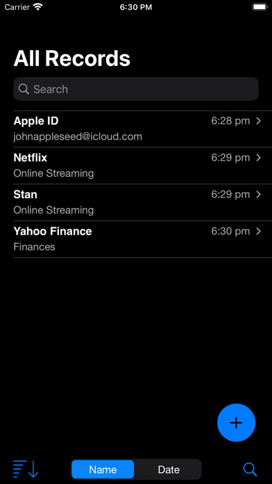 Emulate iPhone app Passwords & Records using MyAndroid Emulate iPhone app Passwords & Records using MyAndroid