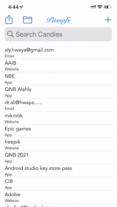 Emulate iPhone app Passwords Safe using MyAndroid Emulate iPhone app Passwords Safe using MyAndroid