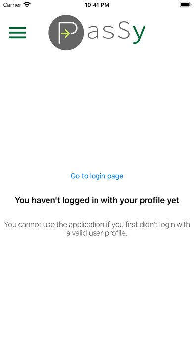 Emulate iPhone app Passy 2020 using MyAndroid