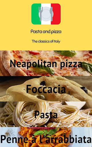 Run android online APK Pasta and pizza from MyAndroid or emulate Pasta and pizza using MyAndroid