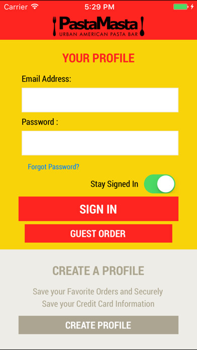 Emulate iPhone app PastaMasta using MyAndroid Emulate iPhone app PastaMasta using MyAndroid