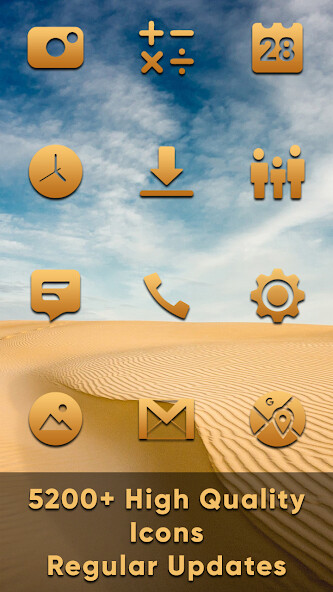 Run android online APK Pastel Camel Icons from MyAndroid or emulate Pastel Camel Icons using MyAndroid