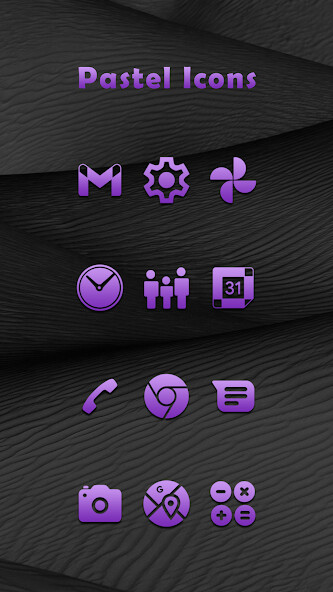 Run android online APK Pastel Purple Icons from MyAndroid or emulate Pastel Purple Icons using MyAndroid