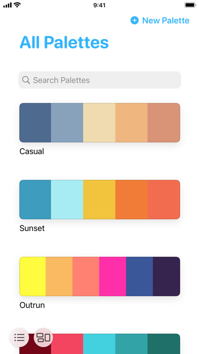Emulate iPhone app Pastel using MyAndroid Emulate iPhone app Pastel using MyAndroid