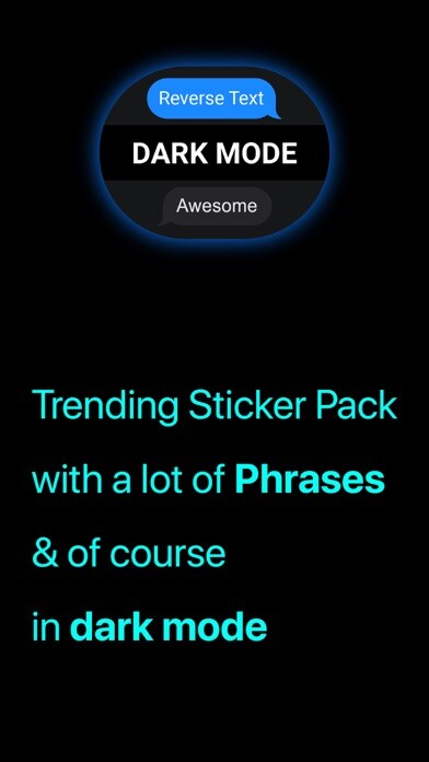 Emulate iPhone app Paste on Text Trending Sticker using MyAndroid