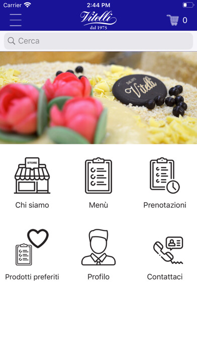 Emulate iPhone app Pasticceria Vitelli using MyAndroid Emulate iPhone app Pasticceria Vitelli using MyAndroid