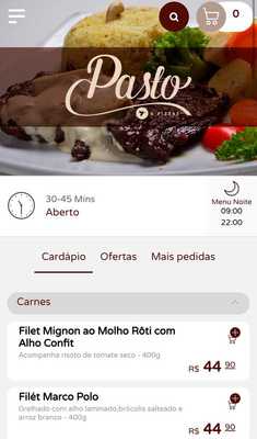 Emulate Android APK Pasto e Pizzas Cariri