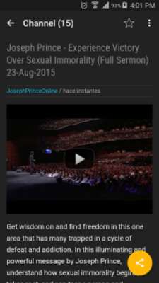 Emulate Android APK Pastor Joseph Prince