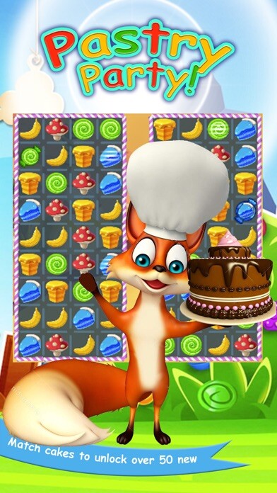 Emulate iPhone app Pastry party! Faily Picnic rider using MyAndroid