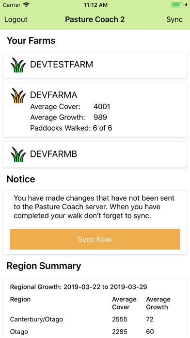 Emulate iPhone app Pasture Coach 2 using MyAndroid