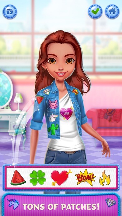 Emulate iPhone app Patch It Girl! using MyAndroid Emulate iPhone app Patch It Girl! using MyAndroid