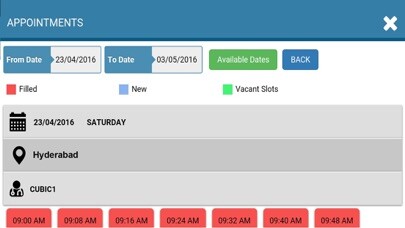 Emulate iPhone app Patel Hospital using MyAndroid