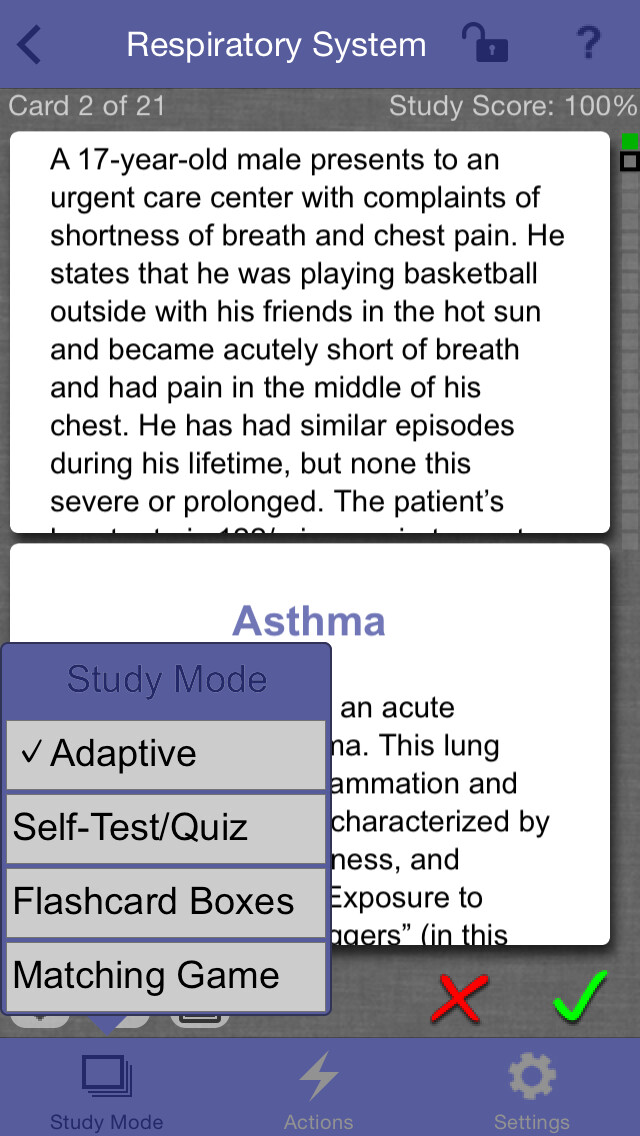 Emulate iPhone app Pathophysiology Lange Flash Cards using MyAndroid Emulate iPhone app Pathophysiology Lange Flash Cards using MyAndroid