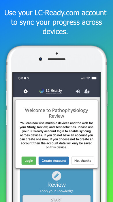 Emulate iPhone app Pathophysiology Review using MyAndroid Emulate iPhone app Pathophysiology Review using MyAndroid