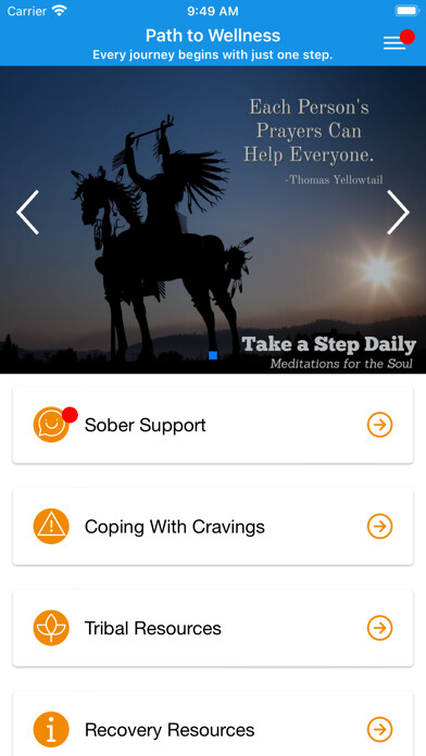 Emulate iPhone app Path to Wellness using MyAndroid Emulate iPhone app Path to Wellness using MyAndroid