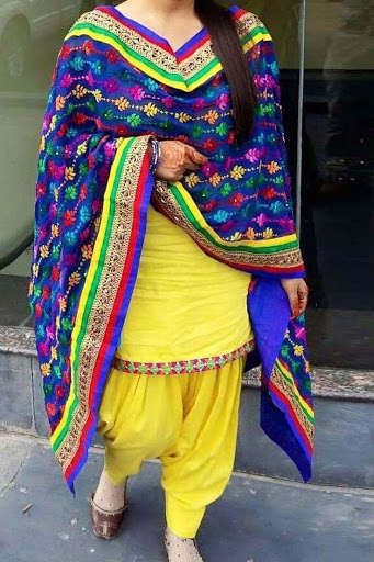 Emulate Android APK Patiala Shahi Suit Designs