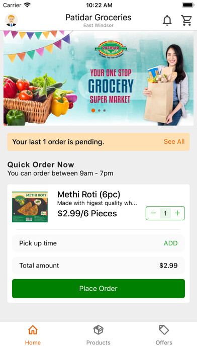 Emulate iPhone app Patidar Groceries using MyAndroid Emulate iPhone app Patidar Groceries using MyAndroid
