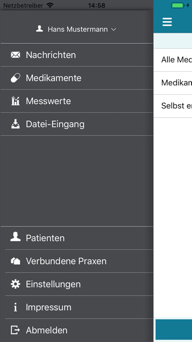 Emulate iPhone app Patienten-App x.patient using MyAndroid