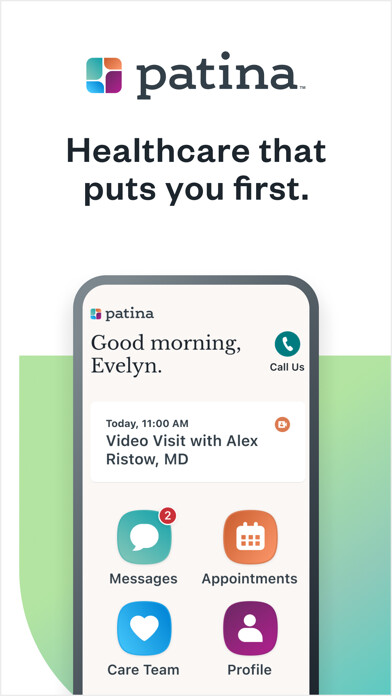 Emulate iPhone app Patina Health using MyAndroid