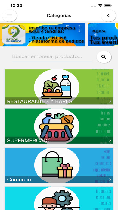 Emulate iPhone app Patios Emprende using MyAndroid Emulate iPhone app Patios Emprende using MyAndroid