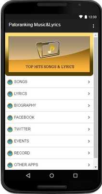 Emulate Android APK Patoranking MusicLyrics Emulate Android APK Patoranking MusicLyrics
