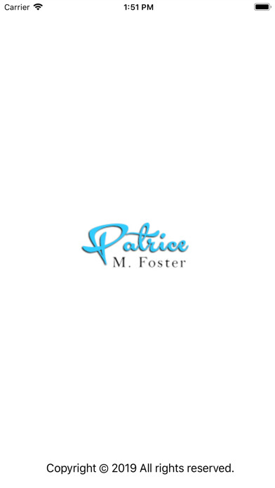 Emulate iPhone app Patrice M. Foster: Teens Blog using MyAndroid