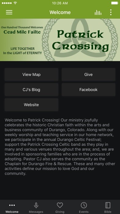 Emulate iPhone app Patrick Crossing using MyAndroid