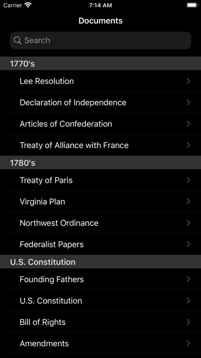 Emulate iPhone app Patriot App (US Constitution) using MyAndroid Emulate iPhone app Patriot App (US Constitution) using MyAndroid