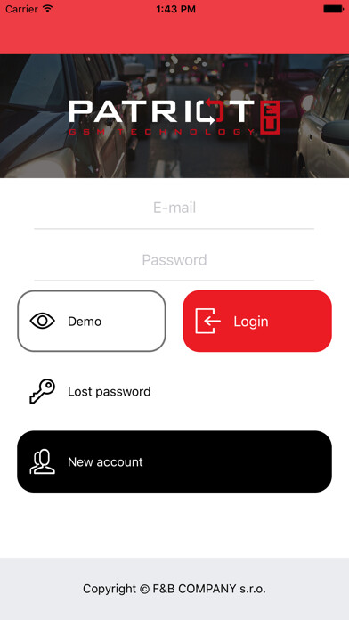 Emulate iPhone app Patriot EU using MyAndroid