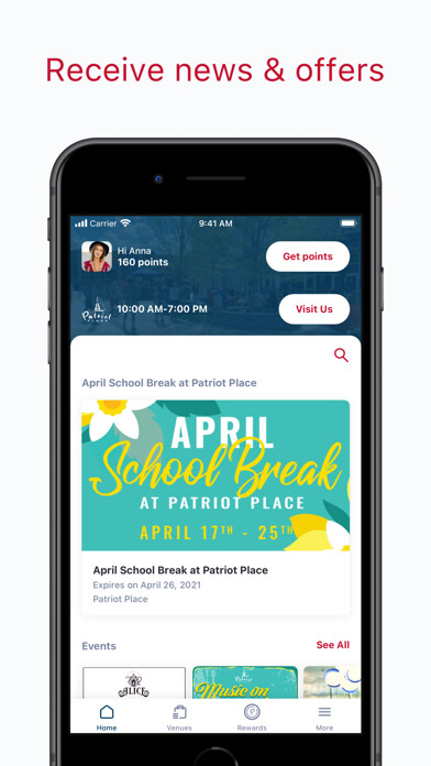 Emulate iPhone app Patriot Place using MyAndroid Emulate iPhone app Patriot Place using MyAndroid