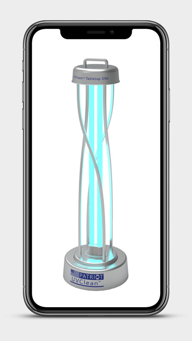 Emulate iPhone app Patriot UVClean using MyAndroid