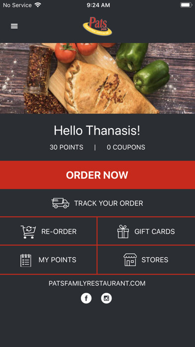 Emulate iPhone app Pats Pizzeria using MyAndroid Emulate iPhone app Pats Pizzeria using MyAndroid