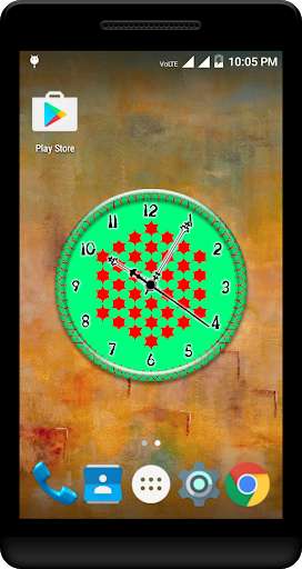Run android online APK Pattern Color Clock Live WP from MyAndroid or emulate Pattern Color Clock Live WP using MyAndroid