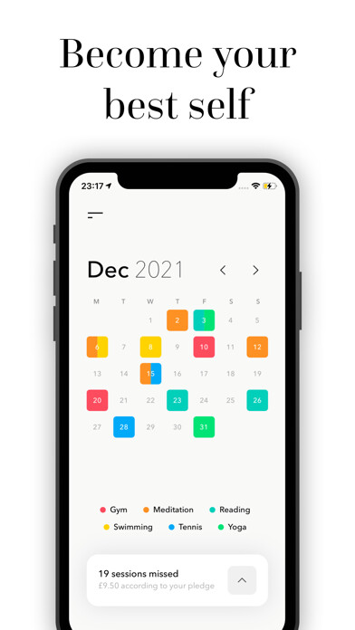 Emulate iPhone app Pattern • Habit Tracker using MyAndroid Emulate iPhone app Pattern • Habit Tracker using MyAndroid