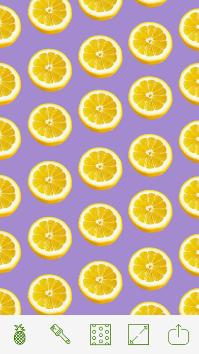 Emulate iPhone app Pattern Maker - Create The Cutest Backgrounds using MyAndroid