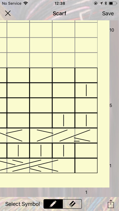 Emulate iPhone app Pattern Maker for Knit using MyAndroid Emulate iPhone app Pattern Maker for Knit using MyAndroid