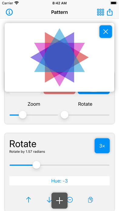 Emulate iPhone app Pattern Maker using MyAndroid Emulate iPhone app Pattern Maker using MyAndroid