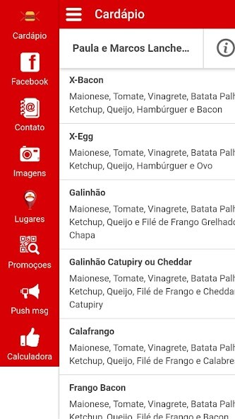 Run android online APK Paula  Marcos Lanches from MyAndroid or emulate Paula  Marcos Lanches using MyAndroid
