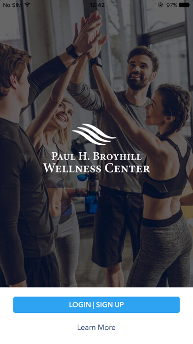 Emulate iPhone app Paul Broyhill Wellness Center using MyAndroid Emulate iPhone app Paul Broyhill Wellness Center using MyAndroid