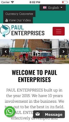 Run android online APK PAUL ENTERPRISES from MyAndroid or emulate PAUL ENTERPRISES using MyAndroid
