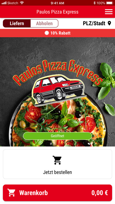 Emulate iPhone app Paulos Pizza Express using MyAndroid Emulate iPhone app Paulos Pizza Express using MyAndroid