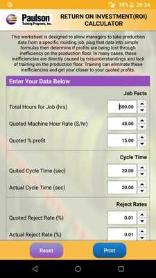 Emulate Android APK Paulson ROI Calculator Emulate Android APK Paulson ROI Calculator